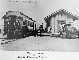 Old photo of train