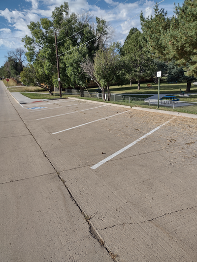 Larmer Park Accessible Parking